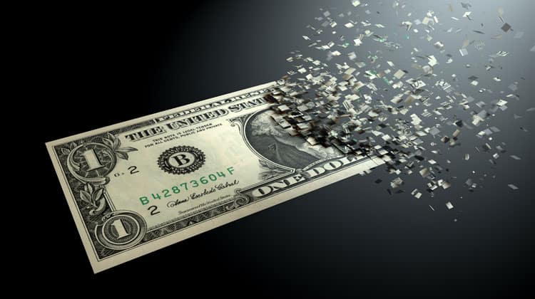 Money Disappearing