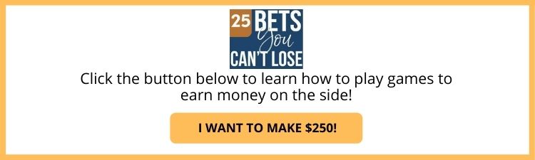 25 Bets Banner