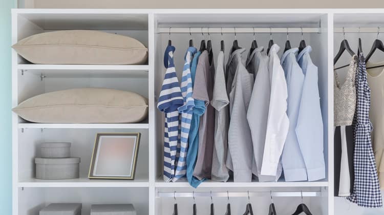 organized closet