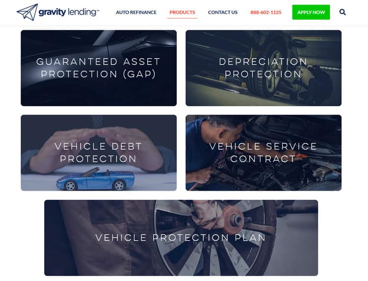 Gravity-Lending-Products